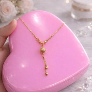 golden necklace