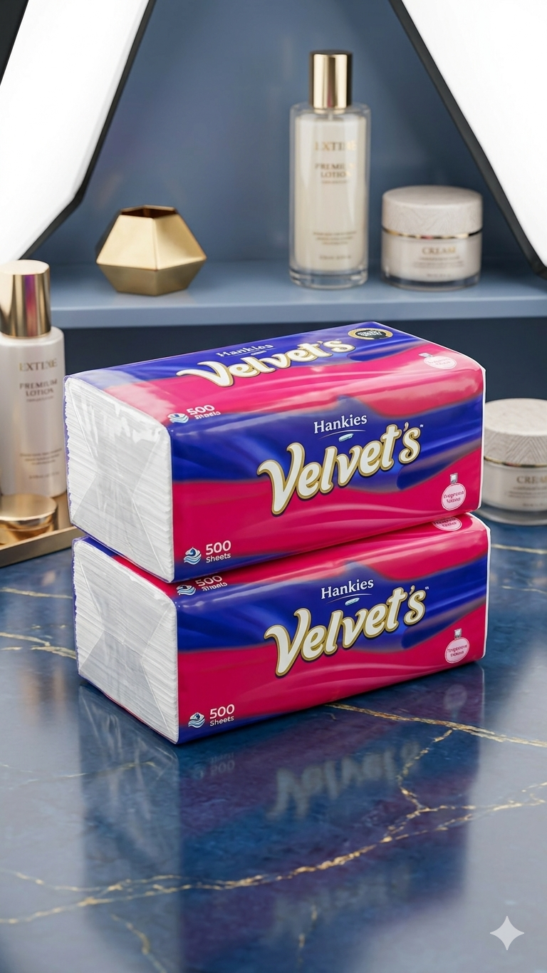 Velvet’s Premium Multi-Purpose Tissues ( pack of 2)