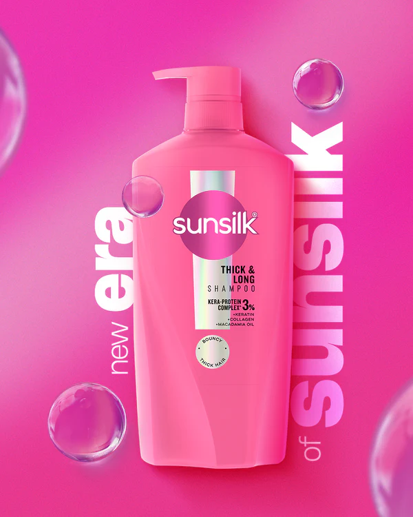 SUNSILK - THICK AND LONG SHAMPOO - 660ML