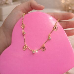 golden necklace