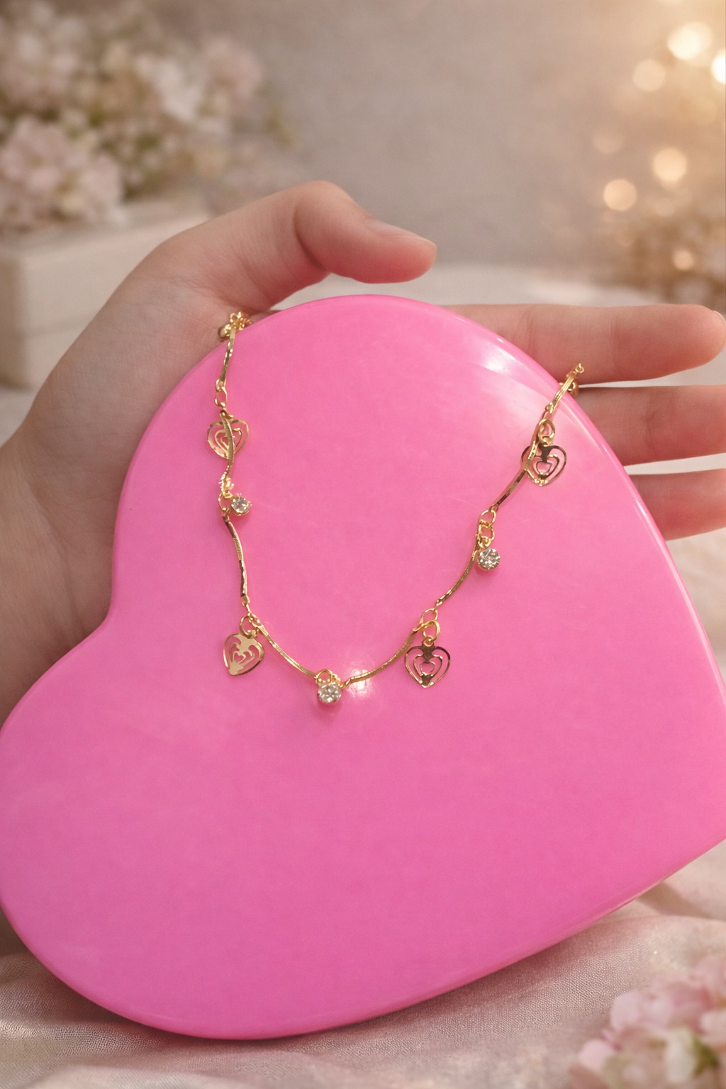 golden necklace